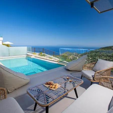 Inorato - Luxury Villa With Private Swimming Pool Kalamítsi Zewnętrze zdjęcie